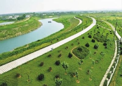 河道生態(tài)框式擋墻的制作方法